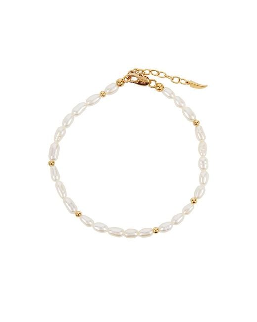 Missoma White Seed 18Kt Vermeil Bracelet