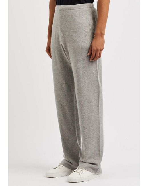 Extreme Cashmere N°320 Rush Cashmere-blend Sweatpants in Gray for Men ...