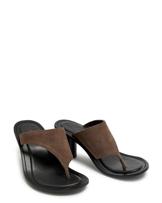 A.Emery Multicolor Hardie 70 Thong Mules