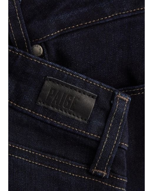 PAIGE Blue Hoxton Ankle Skinny Jeans