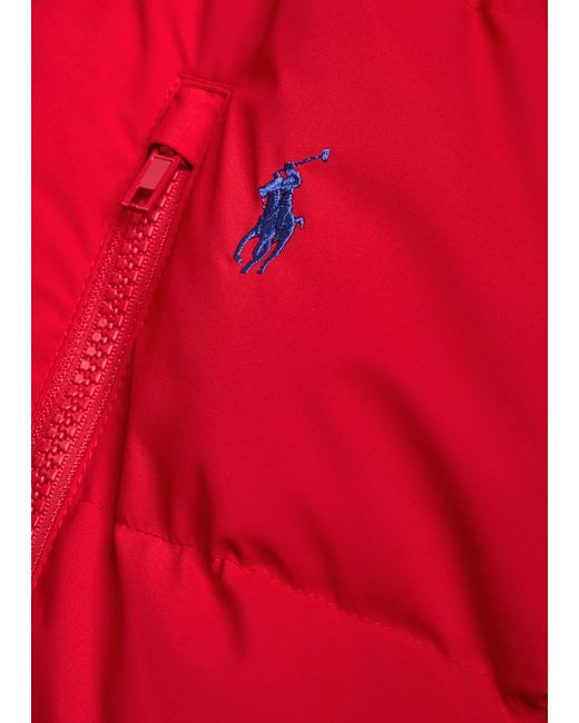 Polo Ralph Lauren Logo-Embroidered Padded Shell Jacket