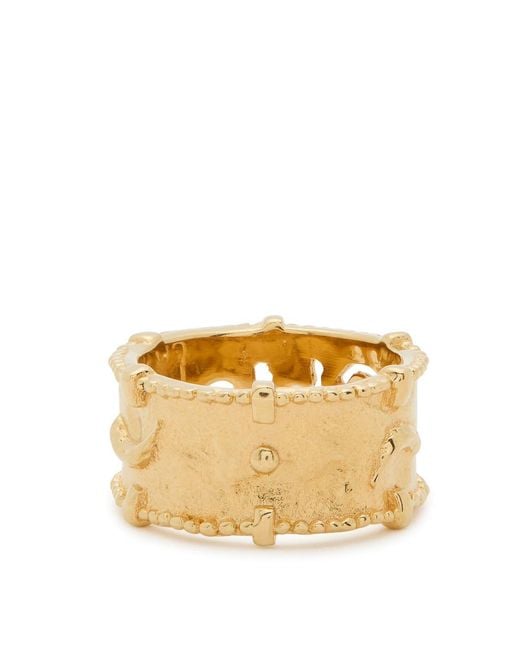 Chloé Metallic The Chloé Medals Ring