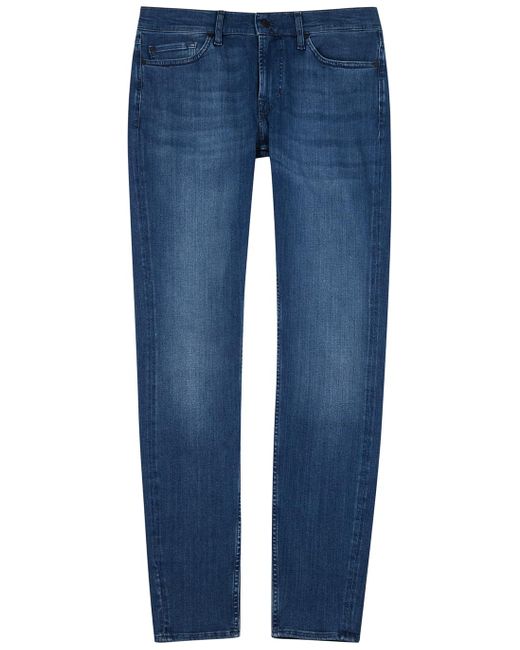 7 For All Mankind Denim Paxtyn Luxe Performance Plus+ Blue Tapered ...