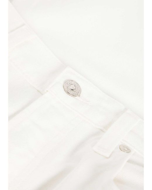 Citizens of Humanity White Annina 33 Wide-Leg Jeans
