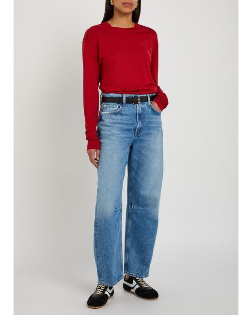 Citizens of Humanity Blue Miro Barrel-Leg Jeans