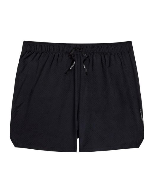 Condition Black Aero Perforated Stretch-Jersey Shorts for men