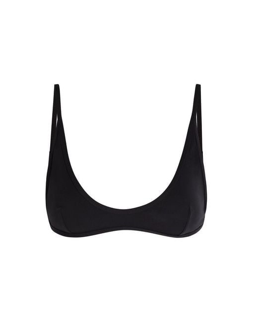Totême Black Bikini Top