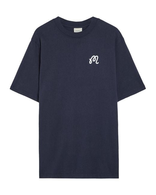 Malbon Blue Origin Printed Cotton T-Shirt for men