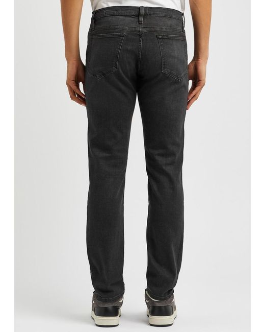 FRAME Gray L'homme Slim-leg Jeans for men