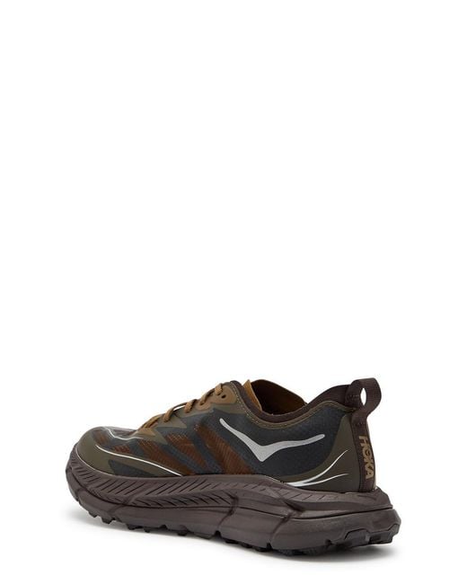 Hoka One One Brown U Mafate Speed 4 Lite Mesh Sneakers for men