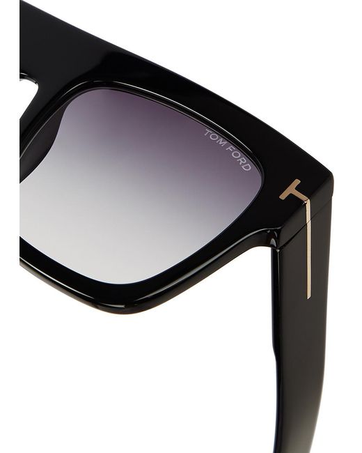 Tom Ford Black Square-frame Sunglasses for men