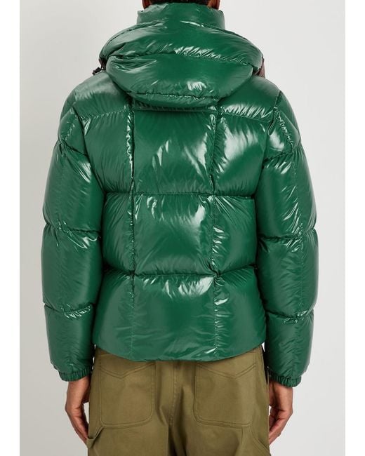 Moncler Green Parana Padded Nylon Jacket for men