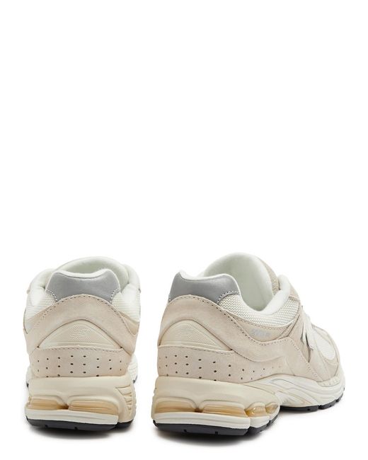 New Balance White 2002 Panelled Mesh Sneakers