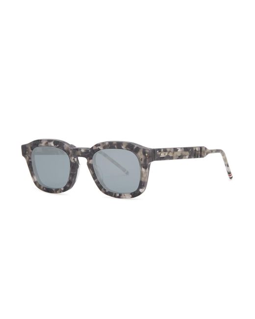 Thom Browne Gray Square-frame Sunglasses for men