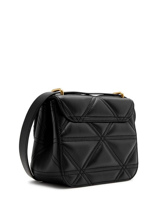 Vivienne Westwood Linda Quilted Leather Crossbody Bag in Black Lyst