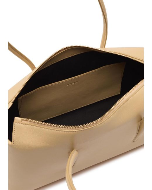 DeMellier London Natural The Stockholm Leather Shoulder Bag