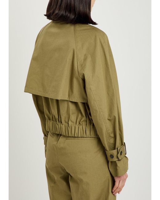 Joseph Green Suber Cotton Trench Jacket