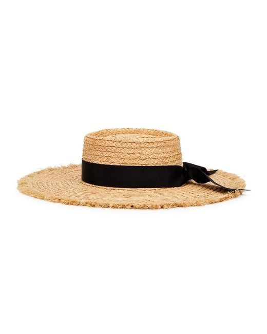 Lack of Color Natural The Ventura Sand Woven Raffia Hat