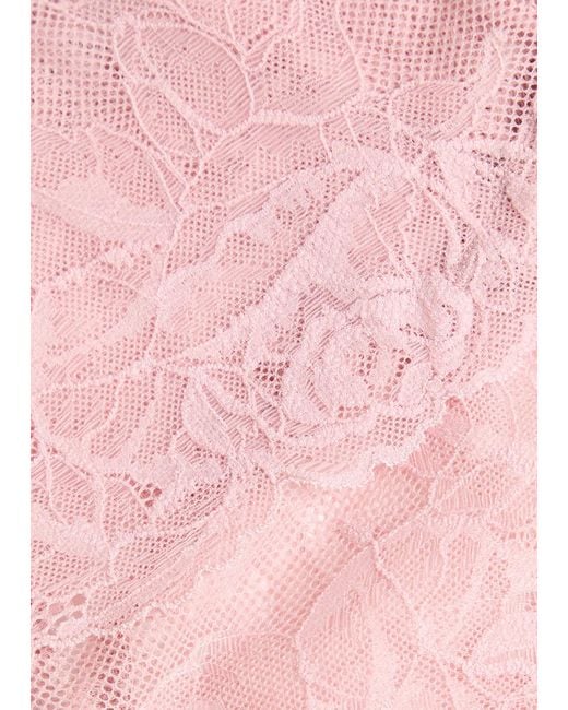 Wacoal Pink Vivid Attraction Lace Thong