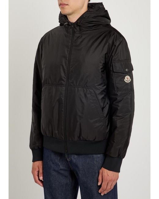 Moncler Black Poiliot Quilted Shell Jacket for men
