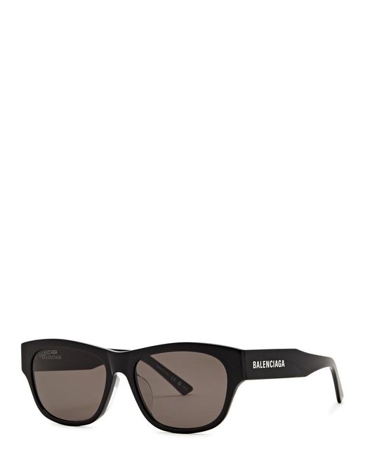 Balenciaga Brown Rectangle-frame Sunglasses , Designer-engraved Lenses, Designer-stamped Arms, 100% Uv Protection for men