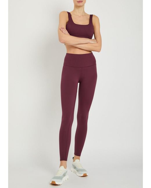 Varley Red Freesoft Stretch-Jersey Leggings