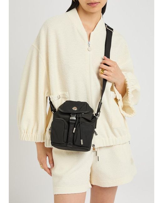 Moncler Black Mini Trick Shell Cross-Body Bag