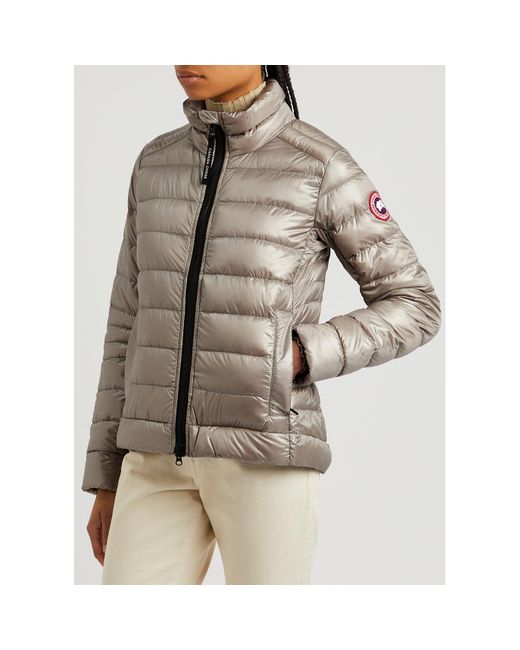 Canada Goose Brown Cypress Quilted Shell Jacket, , Jacket, Ripstop