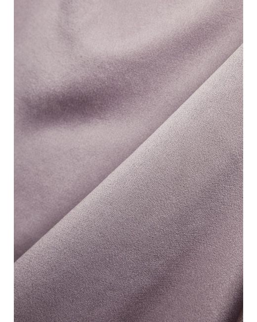 Herno Gray Crepe De Chine Tank