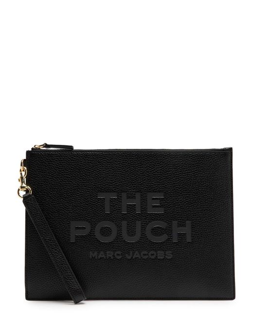 Marc Jacobs Black The Pouch Large Leather Pouch