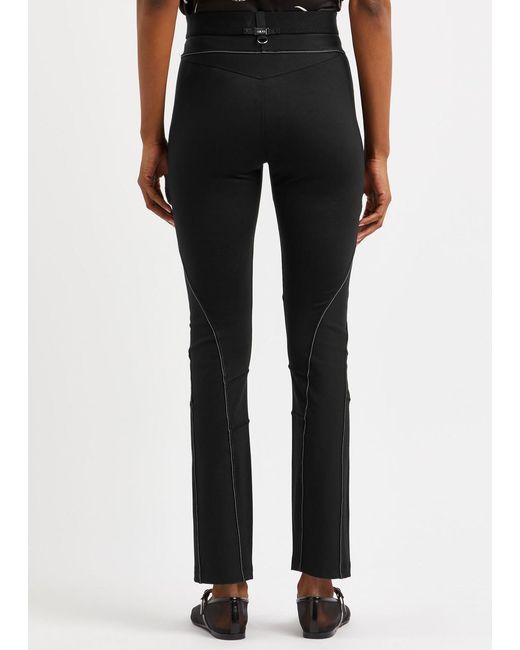 High Black Hi Lay Out Stretch-jersey Trousers