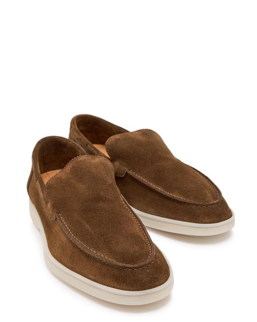 Aurélien Brown Yacht Suede Loafers for men
