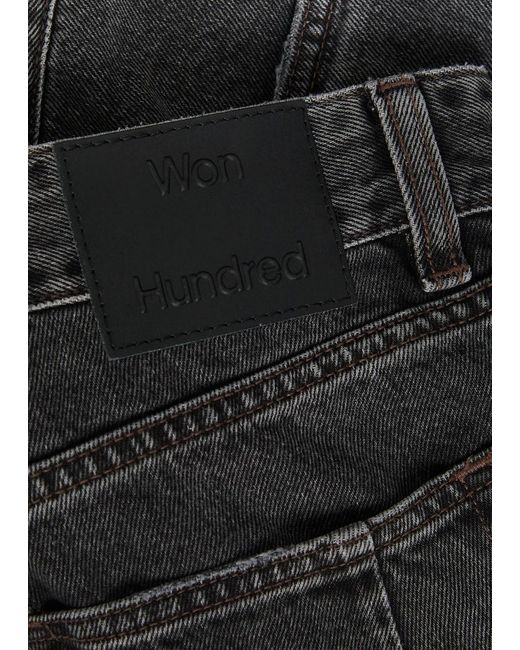 Won Hundred Gray Steve Straight-Leg Denim Jeans for men