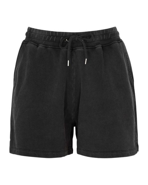 COLORFUL STANDARD Black Cotton Shorts