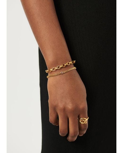 Missoma Metallic October Birthstone 18kt Vermeil Bracelet
