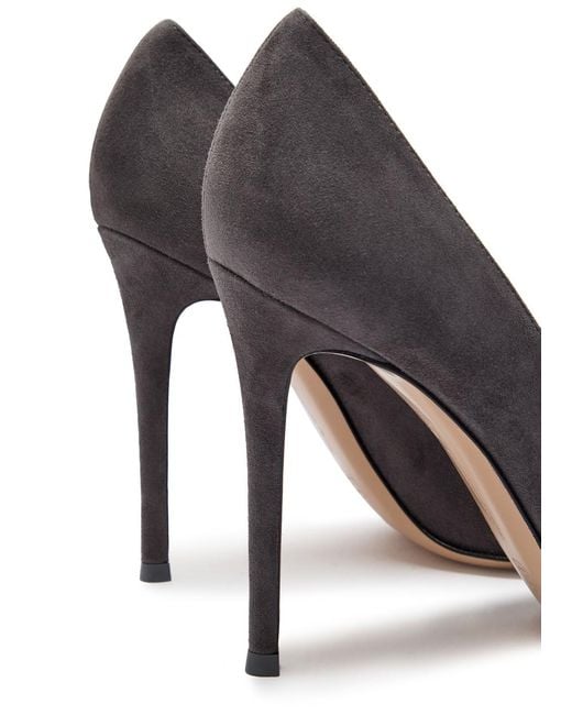 Gianvito Rossi Brown Gianvito 105 Suede Pumps