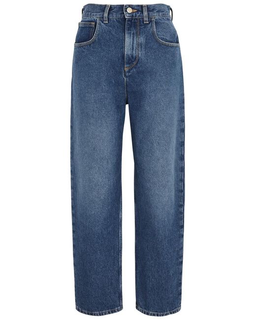 Moncler Blue Tapered-Leg Jeans