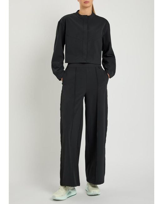 Nike Black 24.7 Perfectstretch Dri-Fit Cropped Jacket