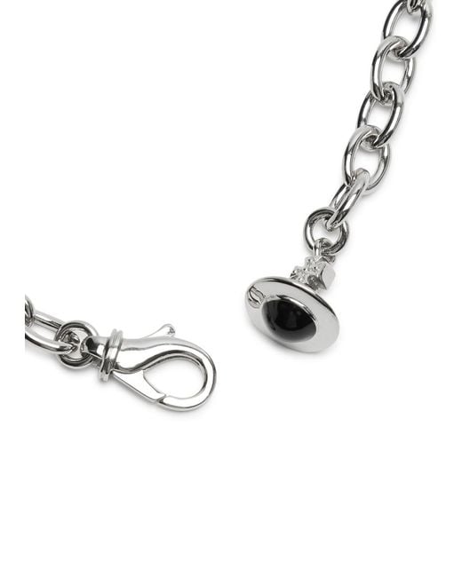 Vivienne Westwood｜RAIMUNDA チョーカー　シルバー Vivienne Westwood Raimunda Silver-tone Choker Necklace in