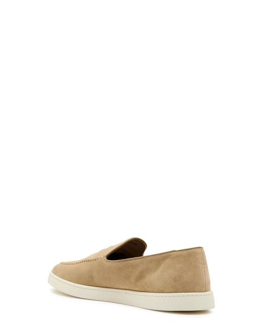 Church's Natural Peebles Suede Loafers for men