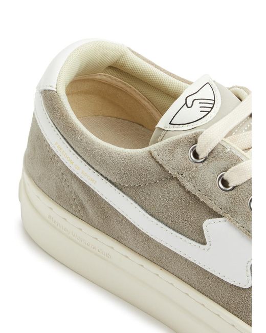 Stepney Workers Club White Dellow S-strike Suede Sneakers for men