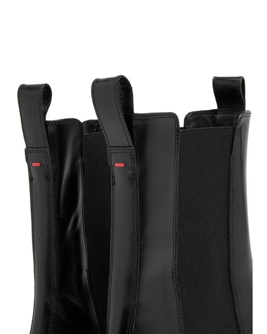 Aeyde Black Jack Leather Chelsea Boots
