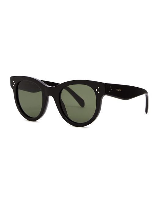 Céline Black Round-frame Sunglasses