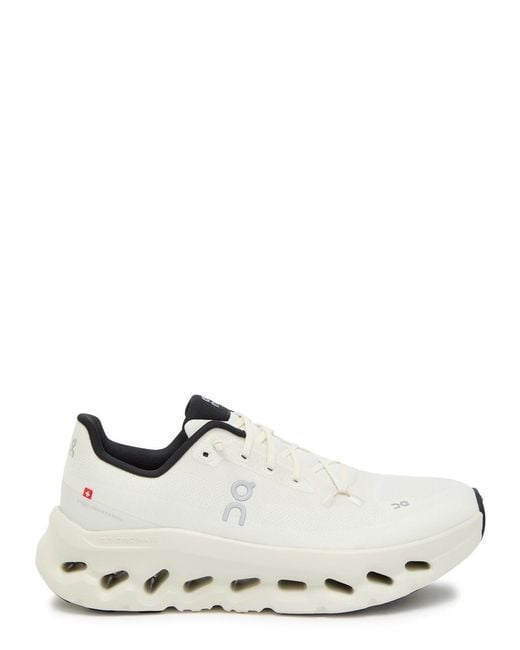 On Shoes White Cloudtilt Mesh Sneakers