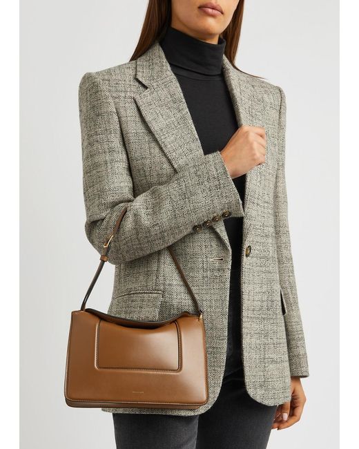 Wandler Brown Penelope Leather Shoulder Bag