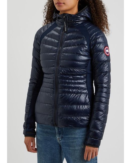 Canada Goose Blue Hybridge Lite Quilted Shell Jacket