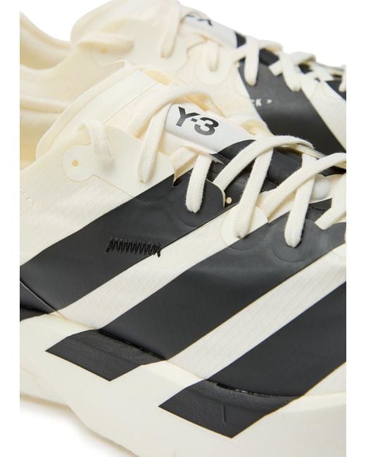 Y-3 White X Adidas Adios Pro 4 Mesh Sneakers for men