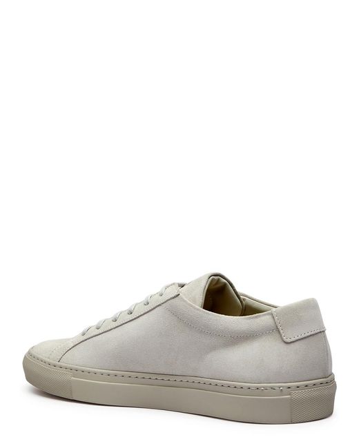 Common Projects White Original Achilles Suede Sneakers for men