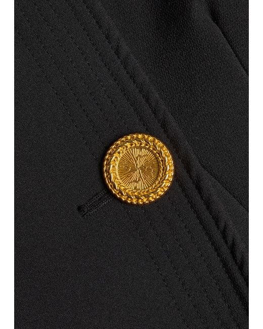 Ronny Kobo Black Finley Crepe Jacket