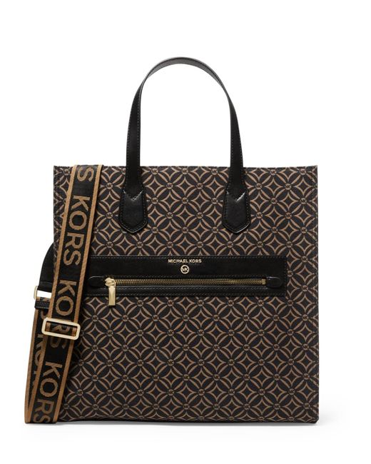 Mk jacquard tote bag new arrivals